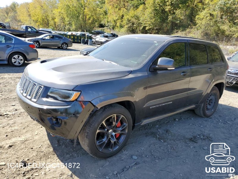 Card image of 2016 Jeep Grand Cherokee Srt-8 with VIN 1C4RJFDJXGC461872